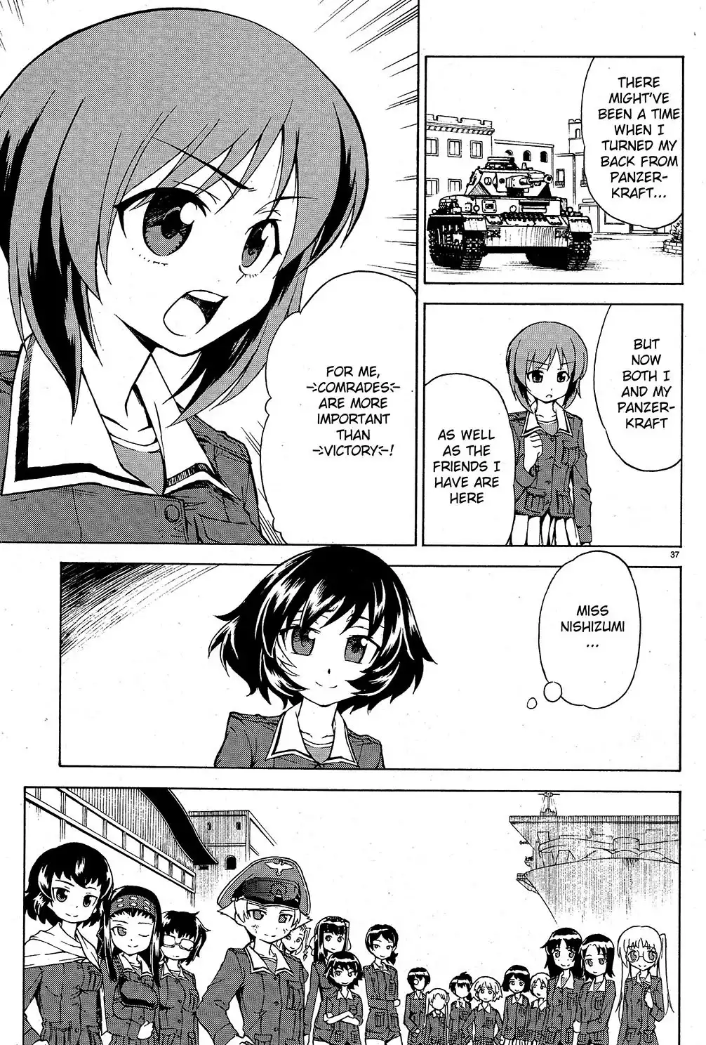 Girls ANDamp; Panzer Chapter 9 37